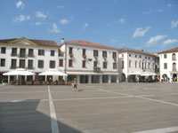 Piazza grande a Oderzo