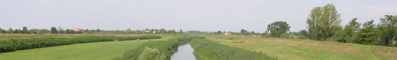 il fiume Monticano dal ponte di Malintrada