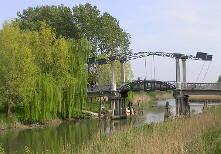 il ponte a bilanciere di Caposile