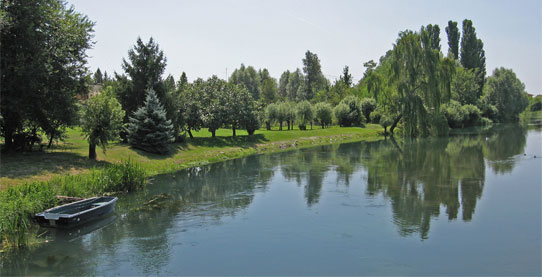 il fiume Lemene a Portovecchio
